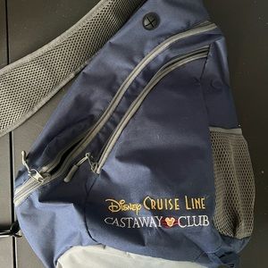Disney cruise line castaway club sling backpack